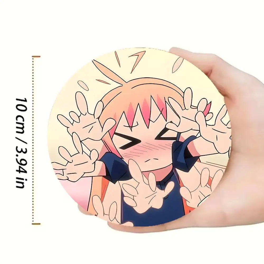Nico Wakatsuki W-Witch Watch Heat-Resistant Pine Coasters Lightweight Sturdy for All Drinkware Easy to Clean