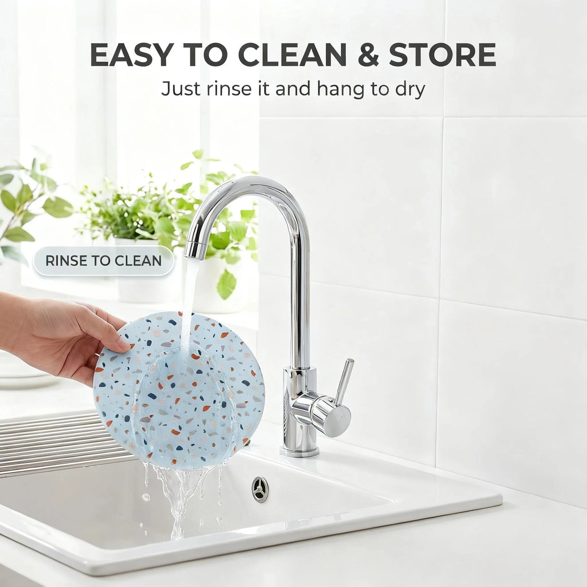 1pc Diatomite Stone Coasters, Quick-Dry Absorbent Non-Slip Cup Mat, Sweat-Proof Heat-Resistant, Desk Kitchen Aesthetic Decor
