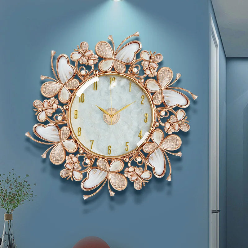 Modern Luxury Quartz Wall Clock Silent Oversized Creative Art Living Room Home Office Unique Gift Non Ticking Wall Art Elegant