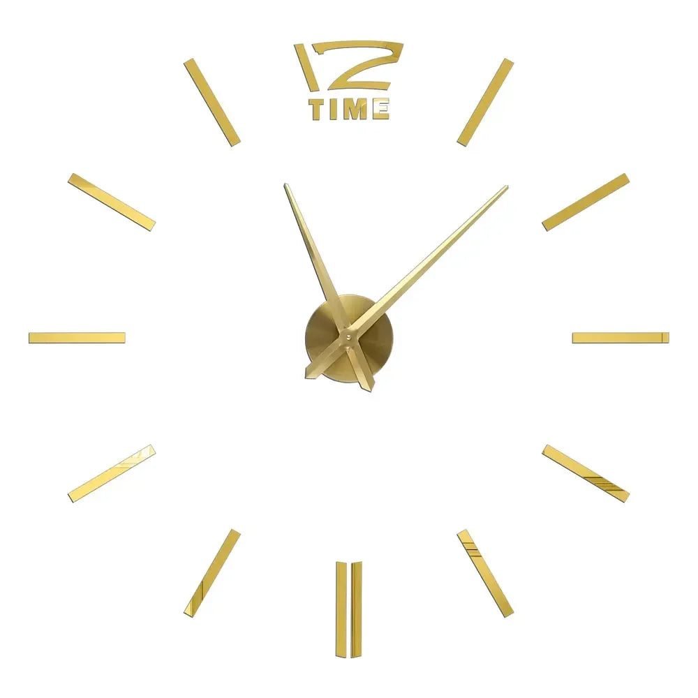 Large 3D Wall Clock Luminous Classic Wall Clocks DIY Digital Clock Wall Watches Stickers Silent Clock for Home Living Room Table