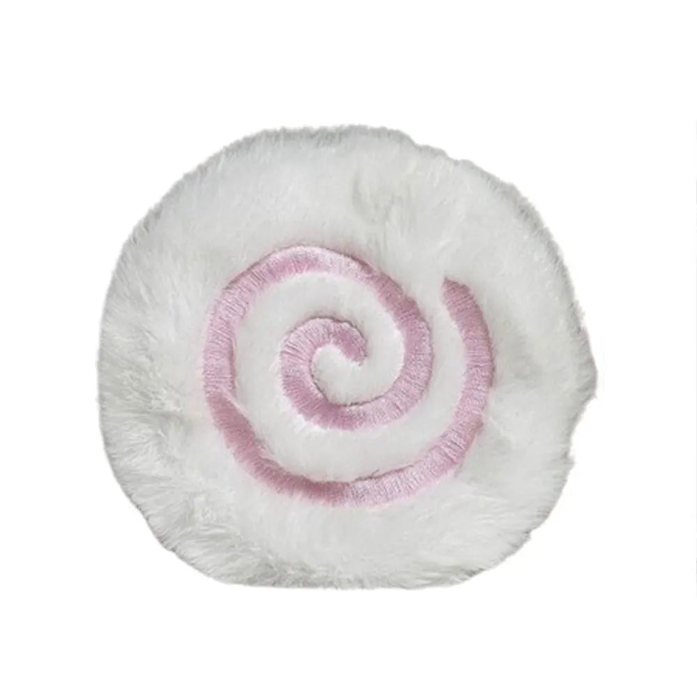Cute Cartoon Coasters Pink Fish Board Plush Coaster for Girl's Heart Shooting Prop Thick Insulated Coaster Home Decoration Gifts