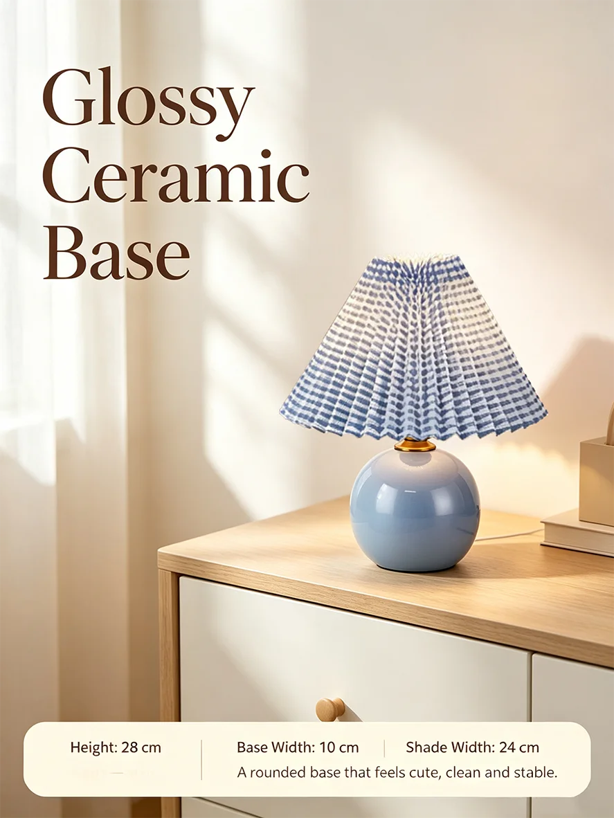 New Modern Simple LED Table Lamp for Home Lighting Home Decor Nordic American Italian Style Off Yellow Blue Pink Green