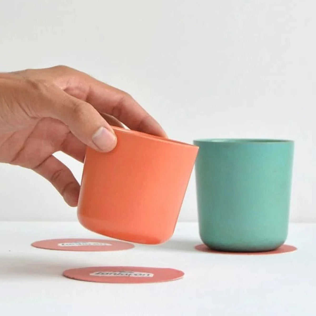 200PCS Customized Content Personalized Logo Paper Bar Hotel Coffee Milk Tea Beverage Disposable Hot Drink Coaster