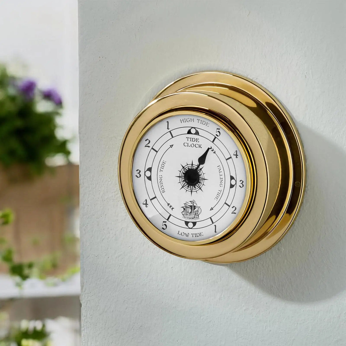 Tide Clock High and Low Boat Accessories Accurate Nautical Wall Decor Silent for Boating Yacht Marine Sailing Ship