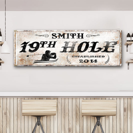 19th Hole Sign