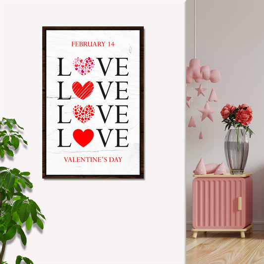 Valentine's Day Sign VIII