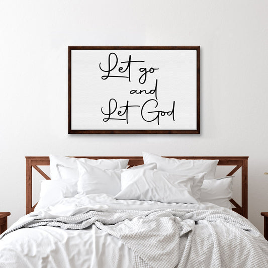 Let go And Let God Sign