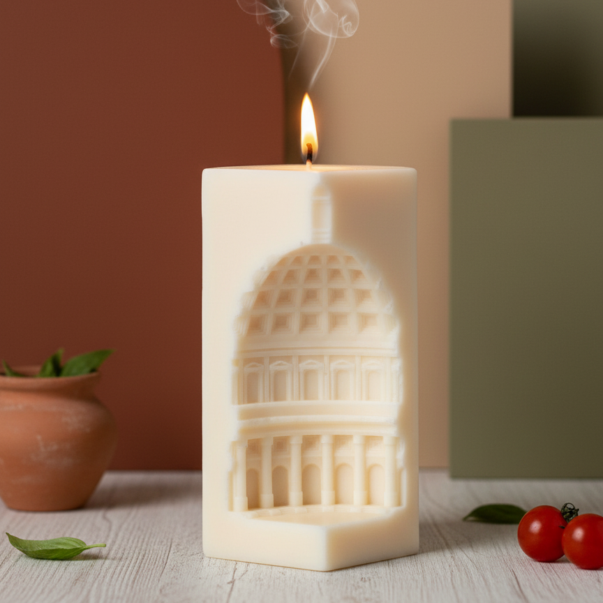 When In Rome Handmade Candle – A Fragrant Journey to Italy