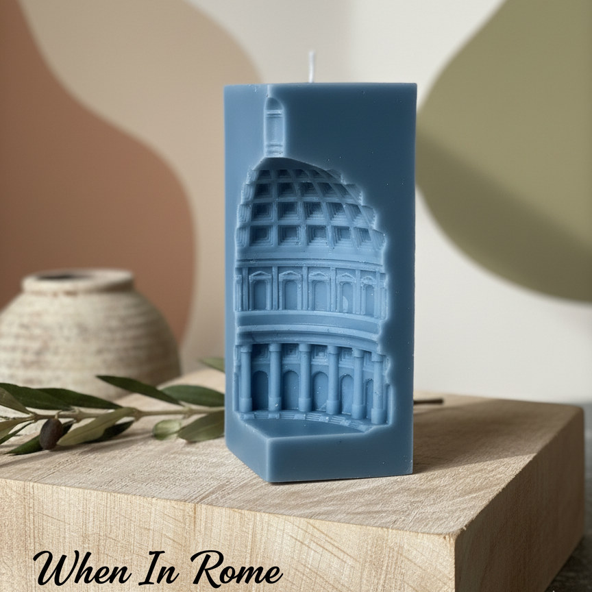 When In Rome Handmade Candle – A Fragrant Journey to Italy