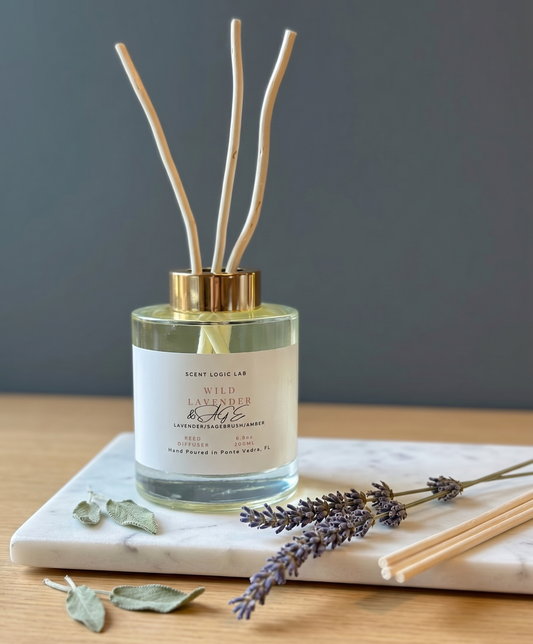 Wild Lavender Reed Diffuser | Hand-Poured Home Fragrance