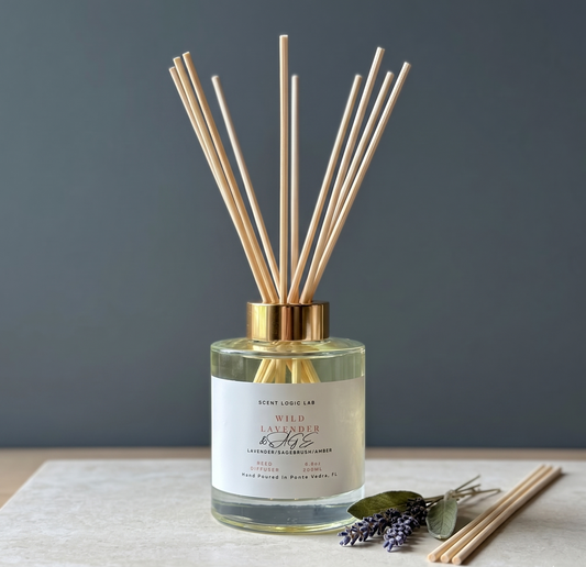 Wild Lavender Reed Diffuser | Hand-Poured Home Fragrance