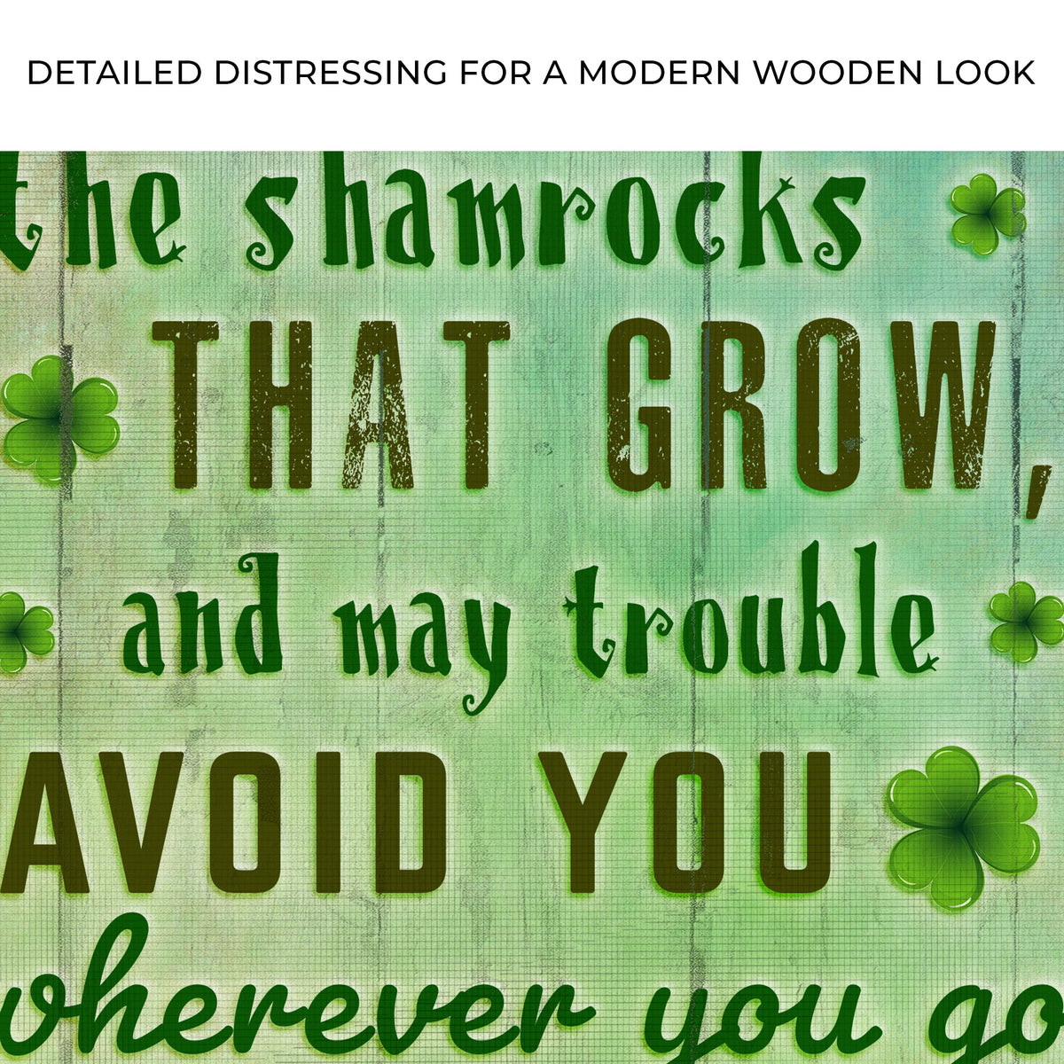 St. Patrick's Day Blessings Sign