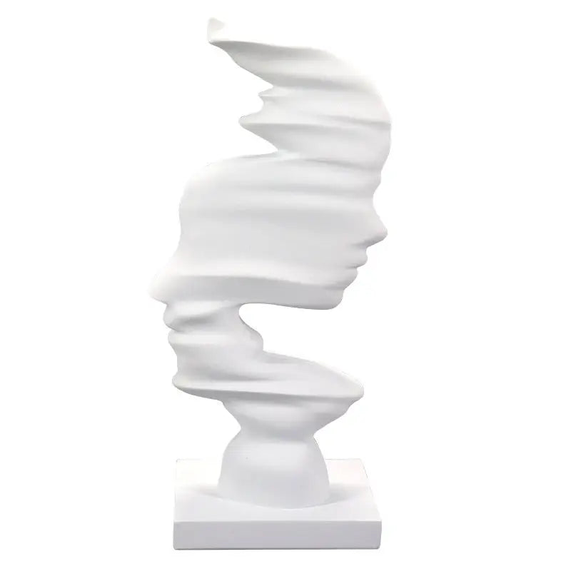Abstract Human Head Living Room TV Cabinet Foyer Home Decor Decorative Craft