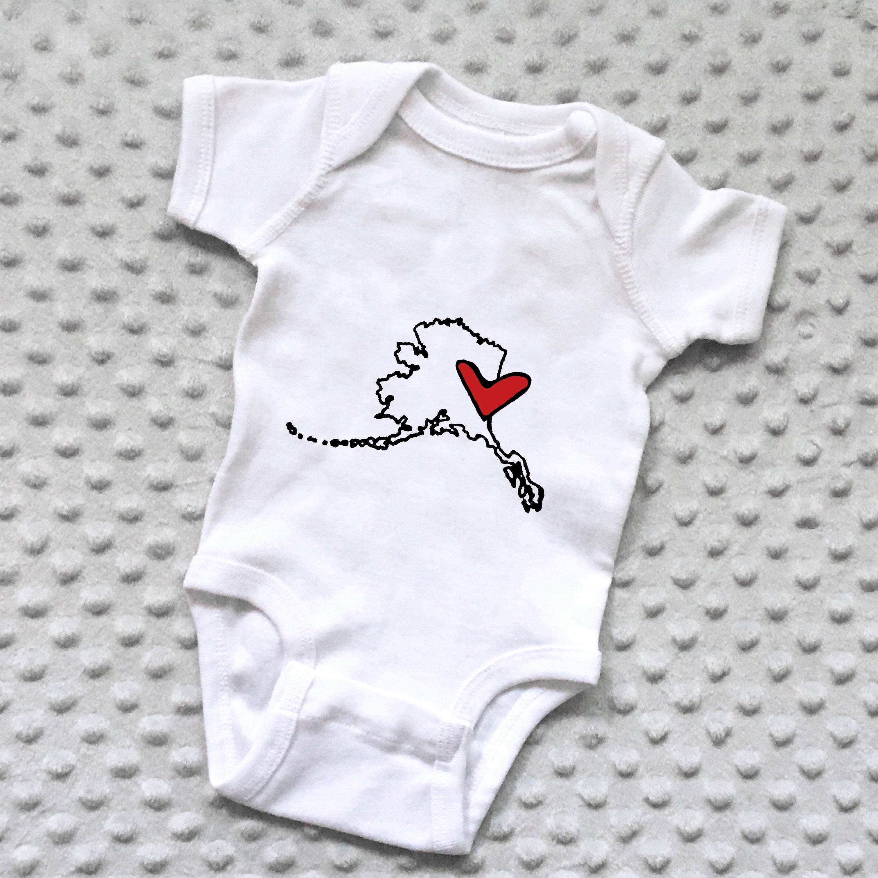 State Love Baby Onesie - 6 MONTHS