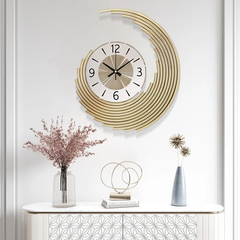 Clocks Wall Clocks Living Rooms Home Nordic Clocks Creative Modern Simple Wall Mounted Watches Light Luxury Decorative Clocks