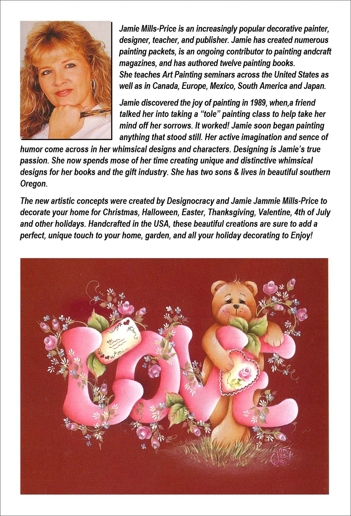 Christmas Wish Holiday Door Decor by Jamie Mills-Price - Christmas Decor - 8457516H