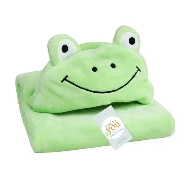 Baby Cartoon Hooded Towel Sleepwear Unique Soft Comfortable Bath Towel Elegant Babies Warm Indoor Cute Bathrobes