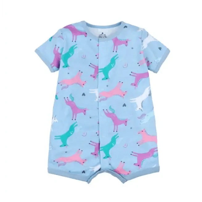 Baby Girl Clothes One-Piece Jumpsuits Baby Clothing Cotton Short Romper Infant Girl Clothes