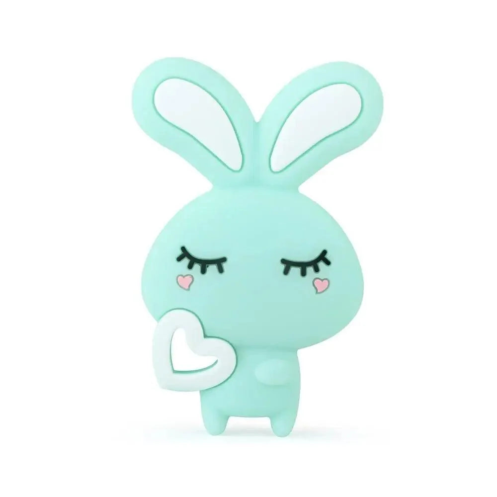 Baby Silicone Teethers BPA Free Teething Toy Animals Koala Bear Dog Teether Silicone Beads