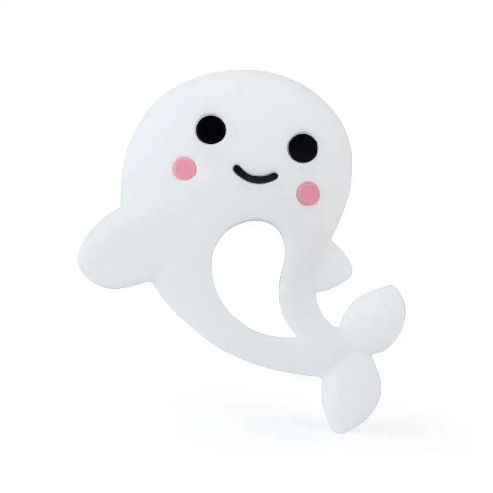 Baby Silicone Teethers BPA Free Teething Toy Animals Koala Bear Dog Teether Silicone Beads