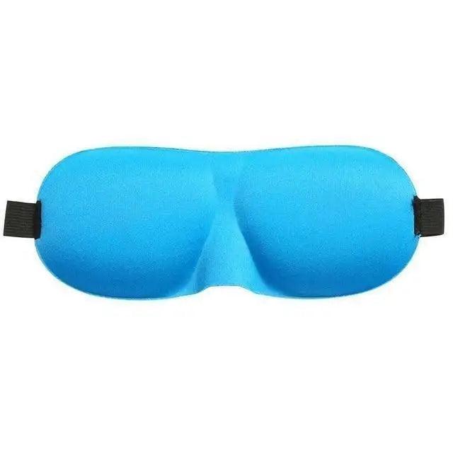 Black 3D Sleep Natural Sleeping Mask Eye Adjustable Strap Eye Mask Cover Portable Travel Blindfold Comfortable Mask For Sleeping