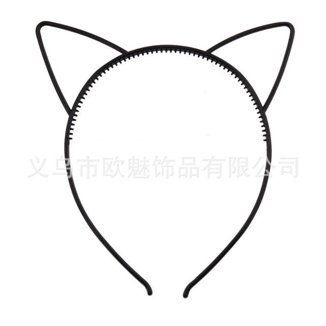 Cat Ears Head Bands Kids Fashion For Women Girls Hairband  Self Headband Party Photo Prop Animal Hair hoop Accessories Gorgeous Hair Accessories For Women
