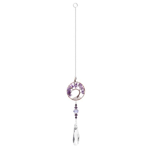 Chandelier Crystals Ball Prism Pendant Maker Sun Catcher Crystal Rainbow Maker Drops Hang for Window Home Decor Car Charms Hanging  Wind Chimes Hanging Ornament Garden Decor