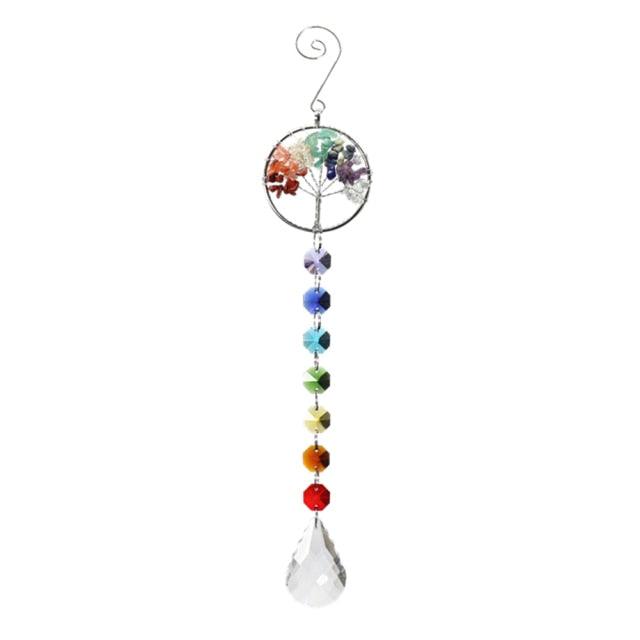 Chandelier Crystals Ball Prism Pendant Maker Sun Catcher Crystal Rainbow Maker Drops Hang for Window Home Decor Car Charms Hanging  Wind Chimes Hanging Ornament Garden Decor