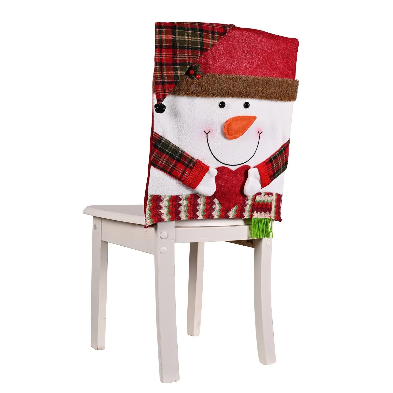 Christmas Decorative Chair Covers And Ornaments