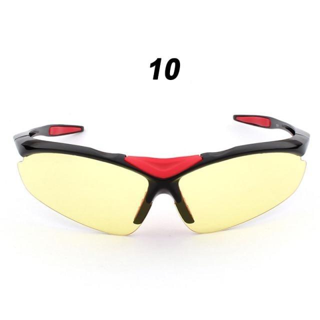 Classic Sports Bike Shape Glasses With Outdoor Windshield Bicycle Glasses New Stylish Cycling Sunglasses With Windproof New Light & Multicolor Sunglasses For Men & Women