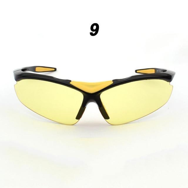 Classic Sports Bike Shape Glasses With Outdoor Windshield Bicycle Glasses New Stylish Cycling Sunglasses With Windproof New Light & Multicolor Sunglasses For Men & Women