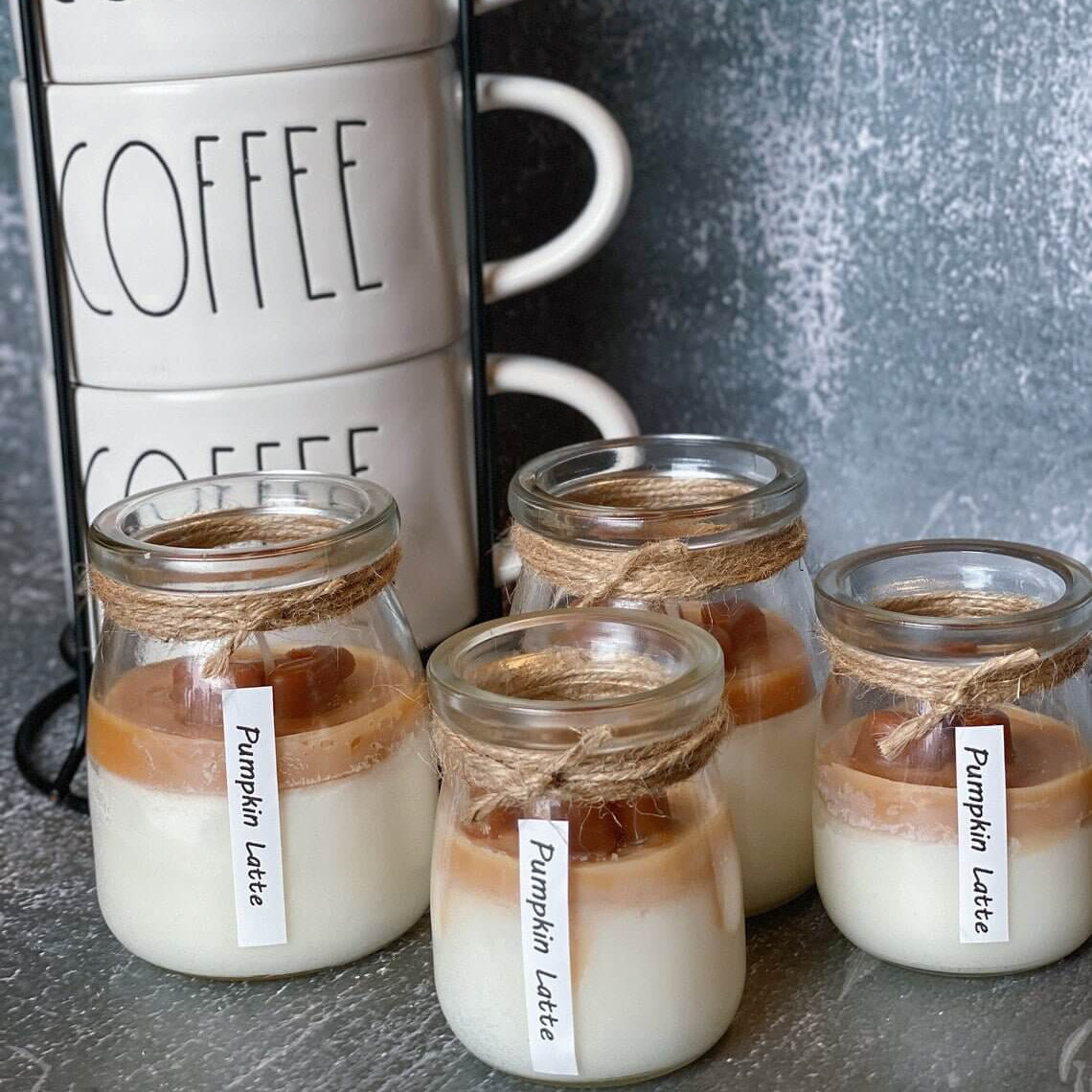 Coffee Candle in Glass Jar
