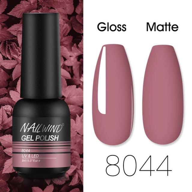 Colorful Glossy Gel Nail Polish 8ml Modern Permanent UV LED Nails Gel Luxury Fashion For Women and Girls Shine Design