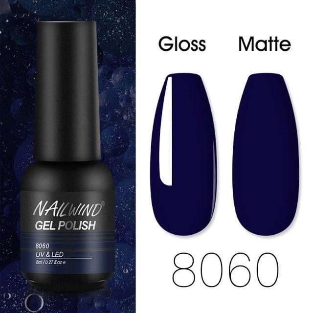 Colorful Glossy Gel Nail Polish 8ml Modern Permanent UV LED Nails Gel Luxury Fashion For Women and Girls Shine Design