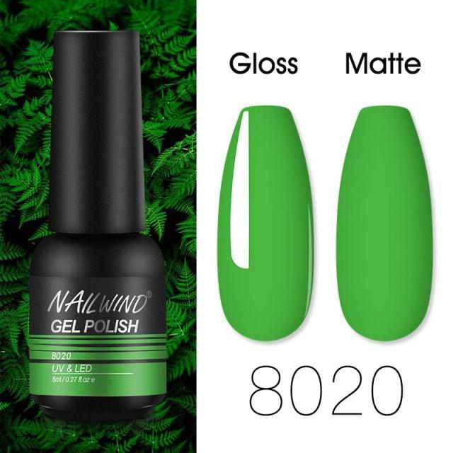 Colorful Glossy Gel Nail Polish 8ml Modern Permanent UV LED Nails Gel Luxury Fashion For Women and Girls Shine Design