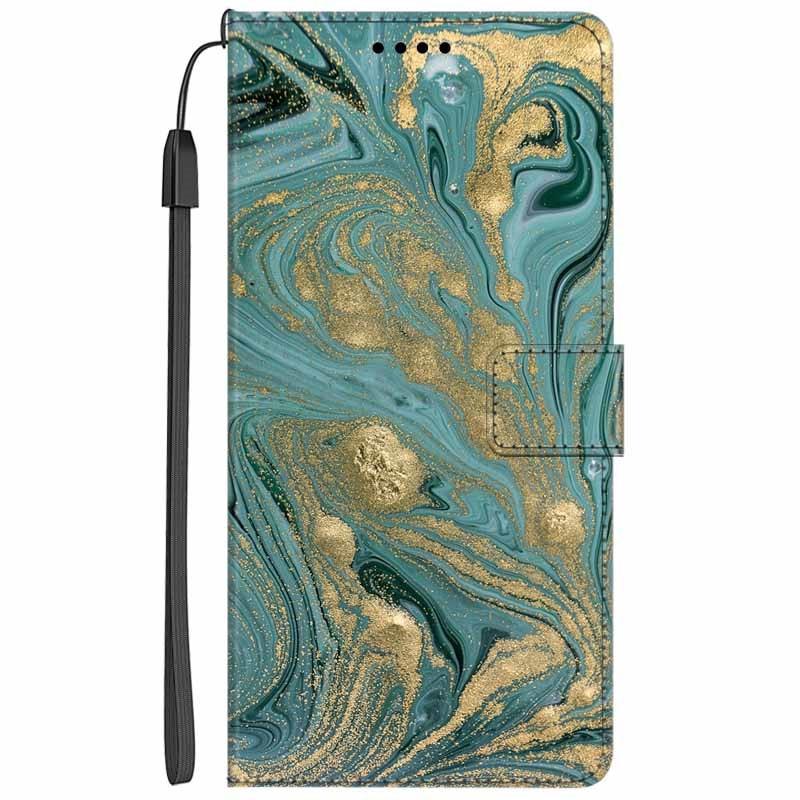 Colorful Marble Flip Leather Case For iPhone 11 12 13 Pro Max Cover iPhone12 Mini iphone12 iphone13 13pro Wallet Stand Marble Phone Covers Marble Flip Leather Phone Case Magnetic Kickstand Protective Cover