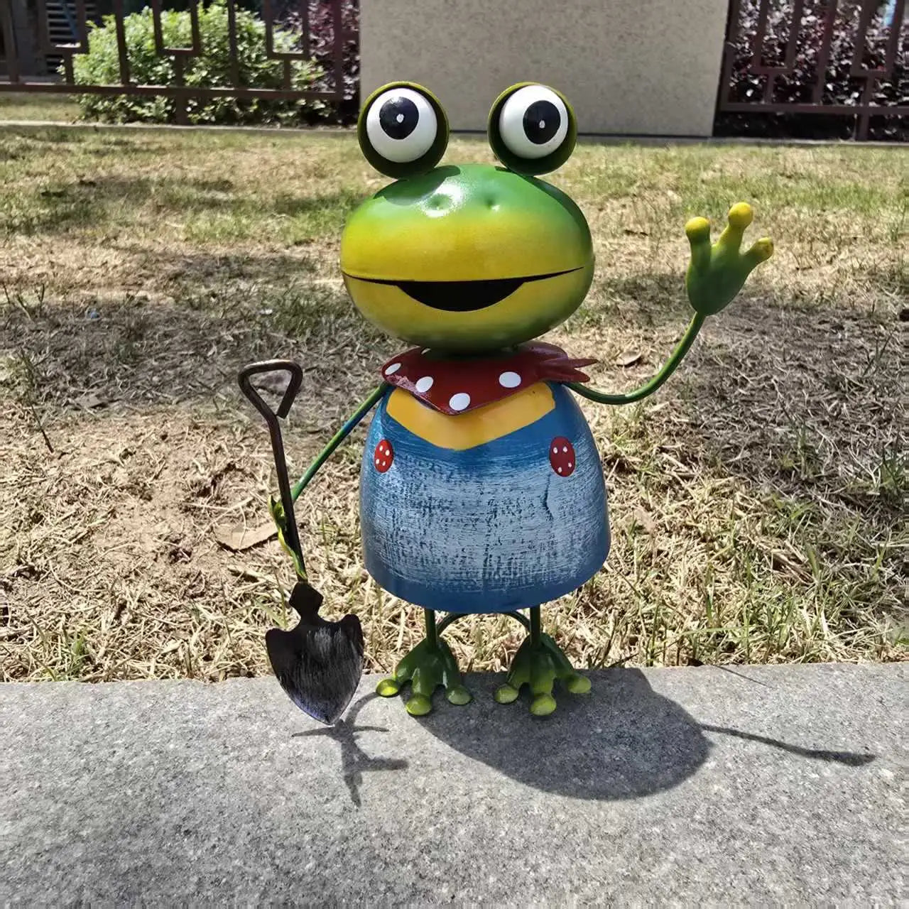 Creative Cartoon Cute Frog Outdoor Decorative Ornament