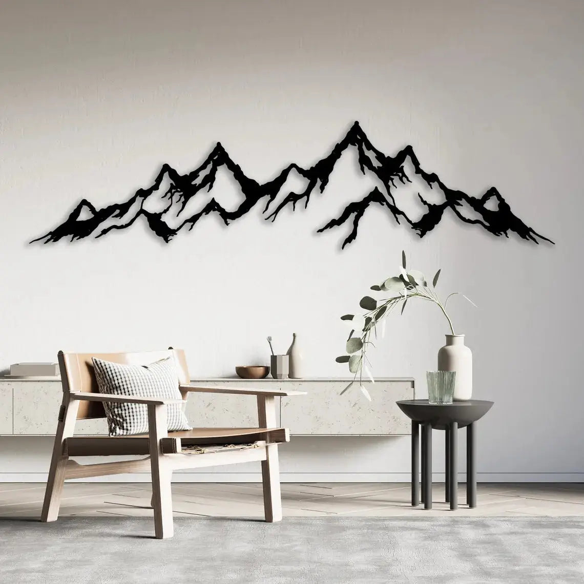 Cross-border Wrought-iron Wall Decor Hanging Pendant Natural-style Hanging Painting