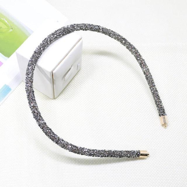 Crystal Beaded Hair Band 2020 Fashion Headwear Girl Women Handmade Hair Accessories Headwear Pearl Flower Headband Gorgeous Hair Accessories For Women