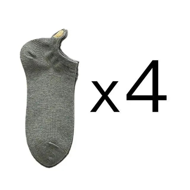 Cute Heart Design 4 Pairs Socks For Women Fashion Spring Cotton Modern Girls Casual Outdoor Socks For Women
