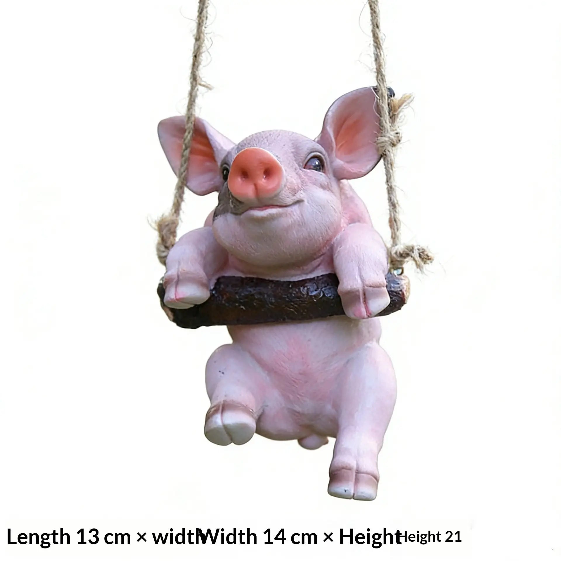 Cute Resin Pig And Koala Pendants For Outdoor Or Garden Decoration