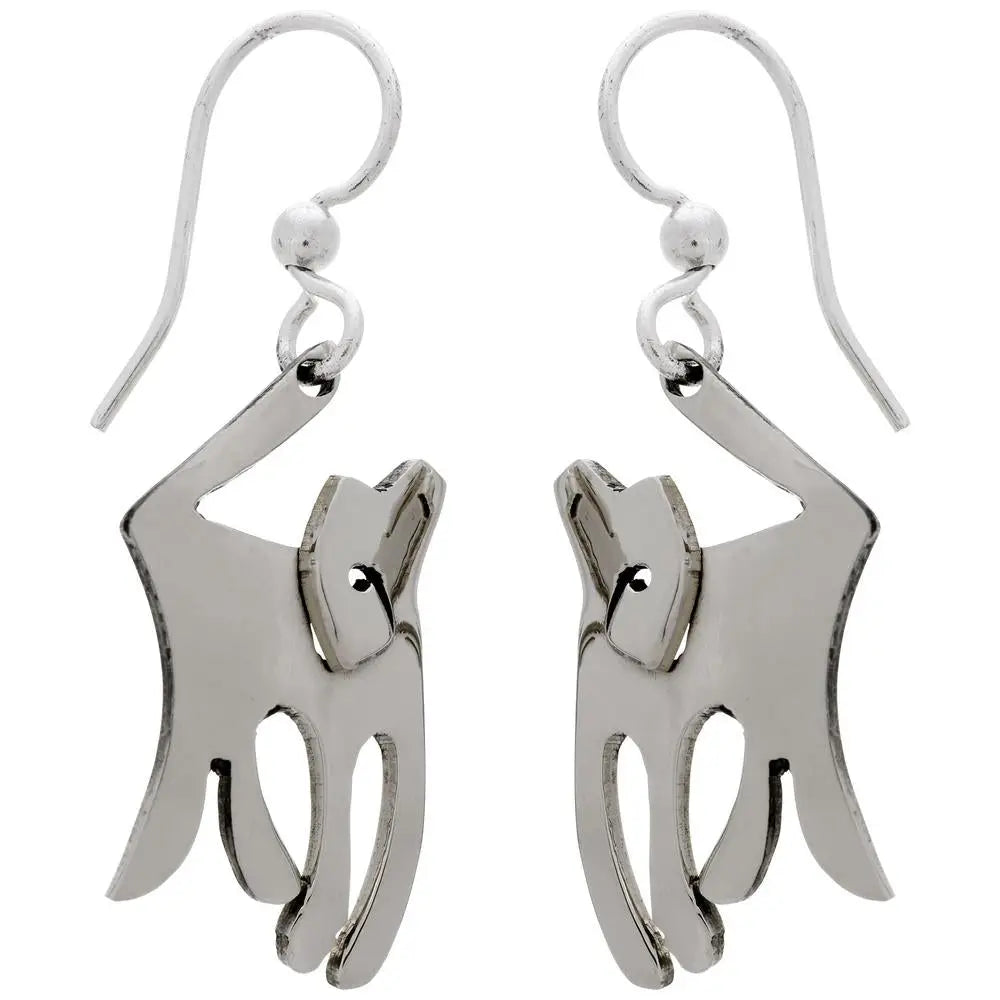 Dancing Dog Earrings