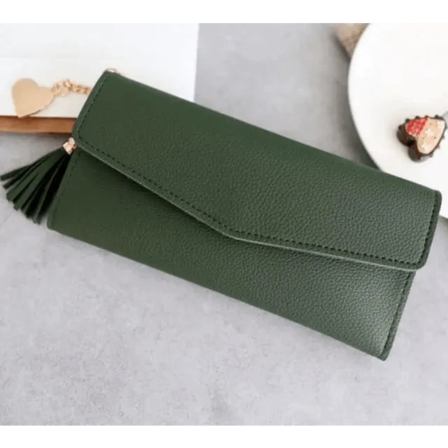 Dazzling Wallets For Phone, Clutch Bag, Purses, Long Wallets For Girl And Ladies Cute Money Coin Pocket And Card Holder Tassel Wallets