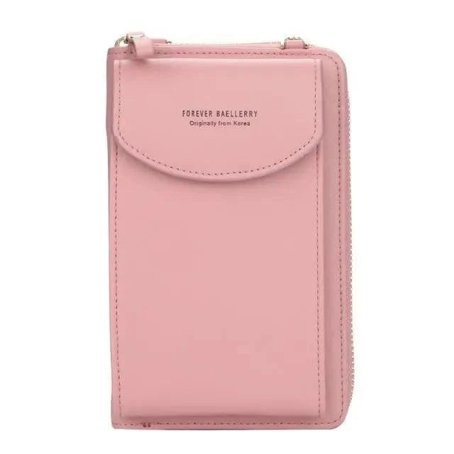 Dazzling Women Wallet Bags Big Card Holder Clutch Messenger Long Shoulder Straps - Trendy Designer Female Clutch Cross Body Bag