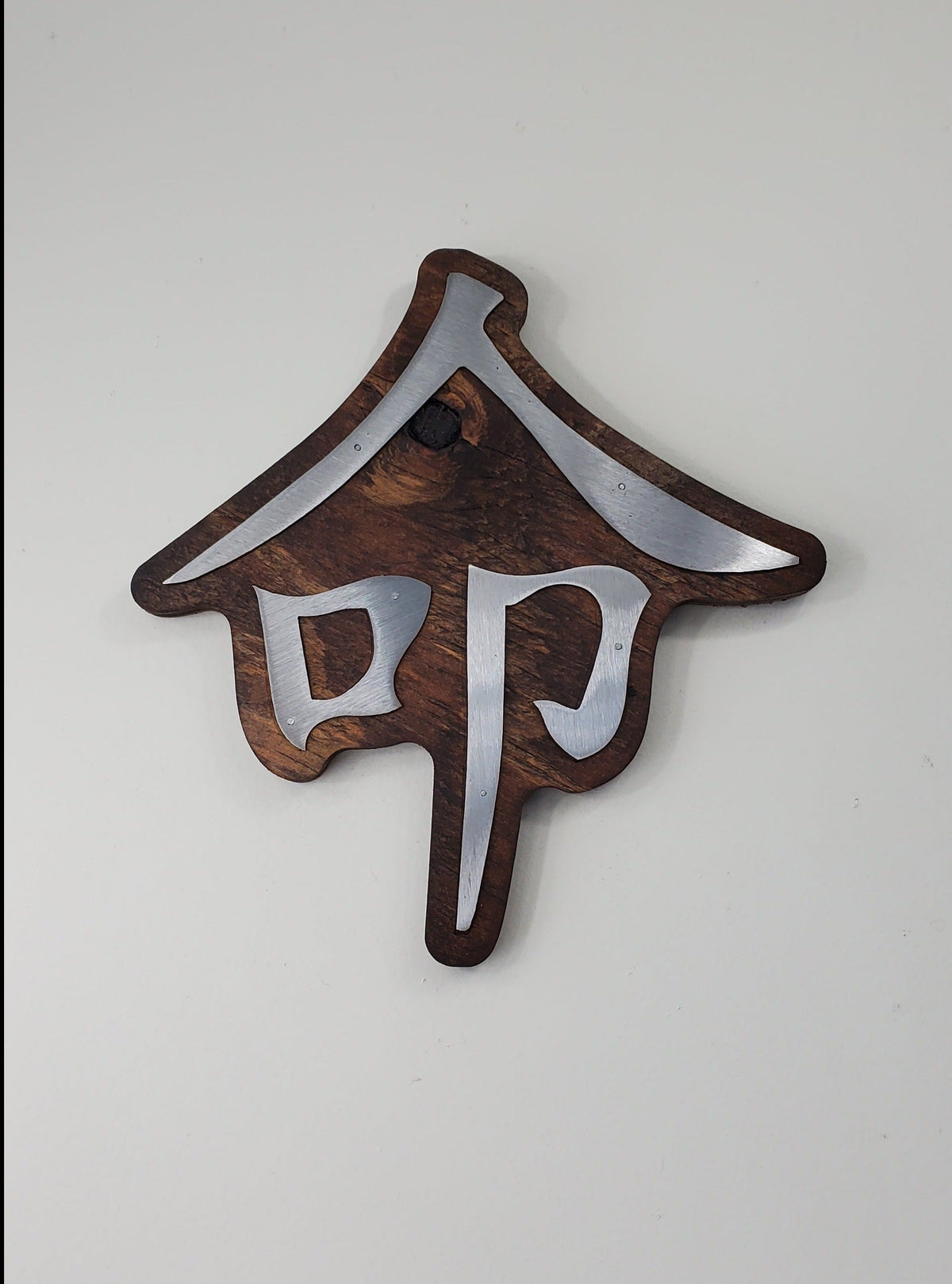 Destiny Word in Japanese | Kanji Silhouette Stylized Metal Wall Art | Made in USA