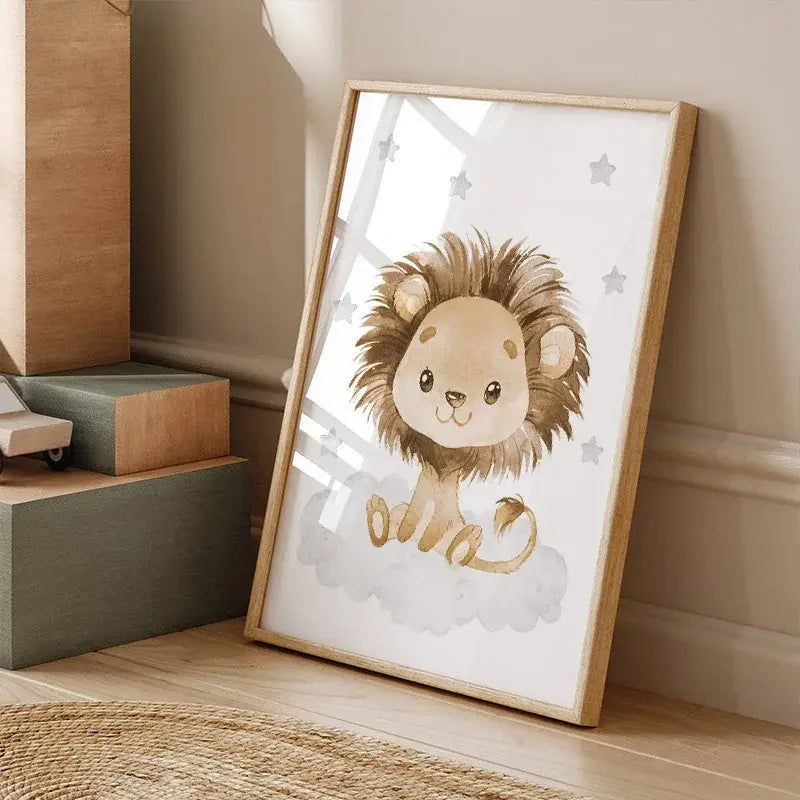 Kids Wall Art Canvas Nursery Decor Prints