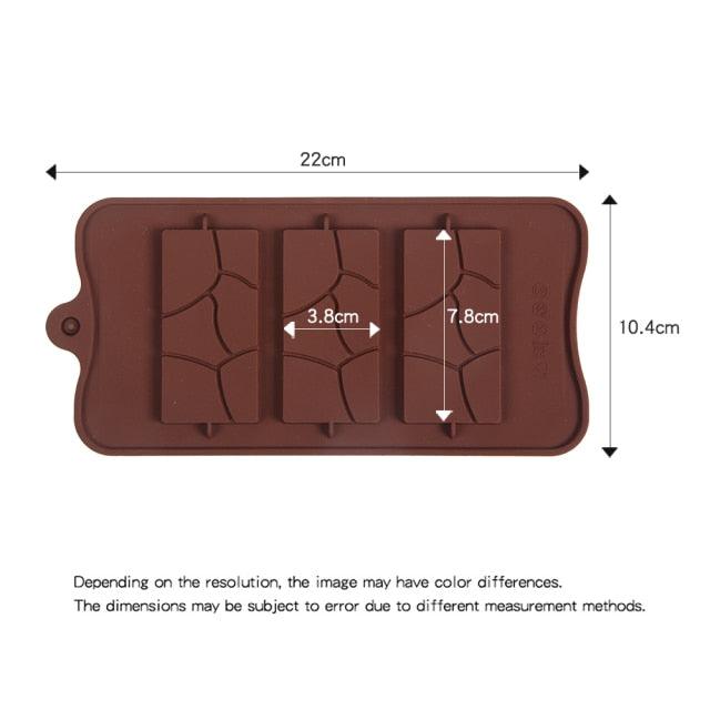 Digit Silicone Chocolate Mold Non-Stick Cake Mould Jelly Candy 3D Molds Kitchen Accessories Reusable Baking Tools Silicone Letter Mold And Number Candy Molds
