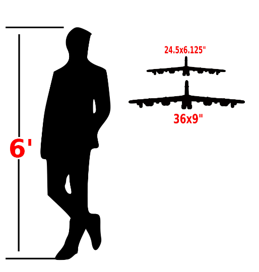 Boeing 757 767  Metal Wall Art decor | 757 Silhouette Wall Plaque Gift | Made in USA
