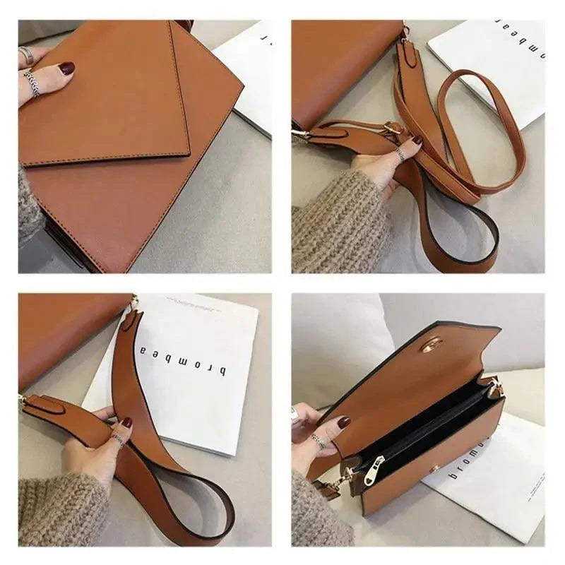 Elegant Women's Crossbody Bags, Luxury Handbags Bags Designer PU Leather Female Travel Shoulder Bags