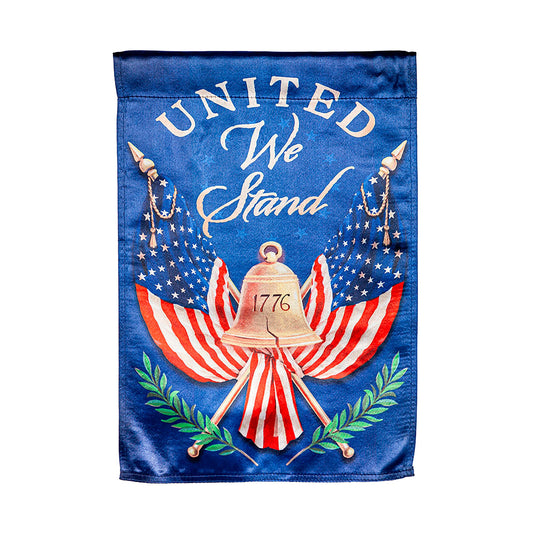 United We Stand Garden Lustre Flag, SNL